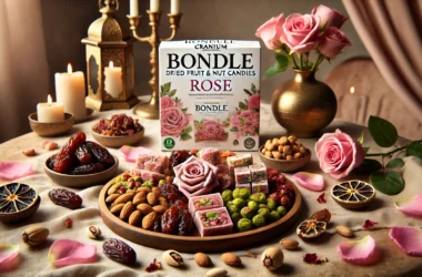 Explore the rich taste of Bondle Dried Fruit and Nut Candies Rose Flavor by Cranium Foods. Healthy, delightful, and unique!